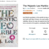 Screen capture showing The Majestic Leo Marble at #1 on Amazon!